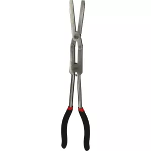 Dubbelledslåstång till ytterlåsringar. 345 mm