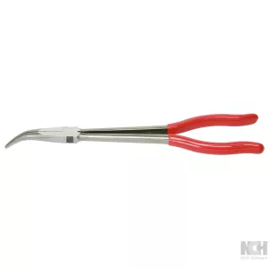 platt och rund tång böjd 45°. XL. 270mm