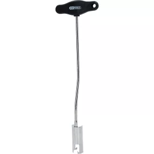 T-handtag-tändstiftskontakt-avdragare. böjd. lång