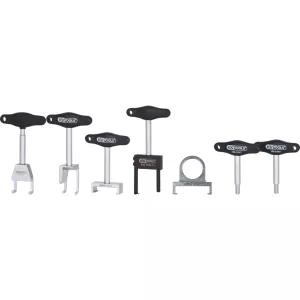 Tändspolsavdragarsats med T-handtag till VAG- och Opel-motorer. 7 delar