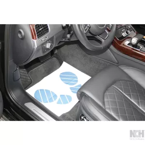 Engångs-dörrmatta. 380 x 500 mm. 500 stycken