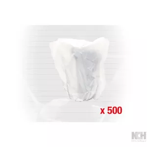 Engångs-omkopplarspaksskydd. vitt. 500 stycken