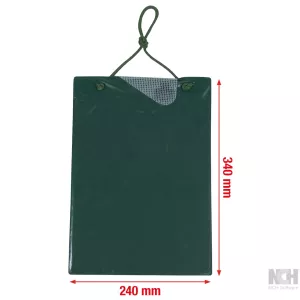 Verkstad-uppdragsficka DIN A4. grön