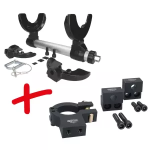 Fjäderkompressorsats inklusive universal fjäderbenshållare. 13 delar