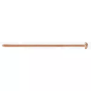 svetsspik 2x50mm kopparbelagda. 100-pack