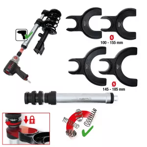 McPherson fjäderspännare. 6-delat