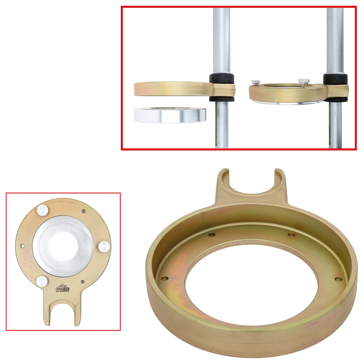 Hållare för adapterplatta