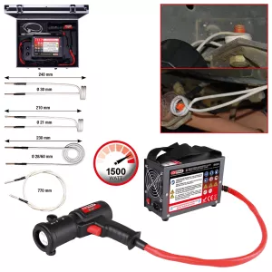 Induktion-värmepistol-sats. 5-delar. 1.5 KW