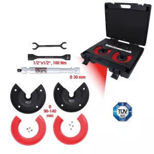 Audi och Seat teleskop-centreringsnyckel för interna fjädrar. 11 delar