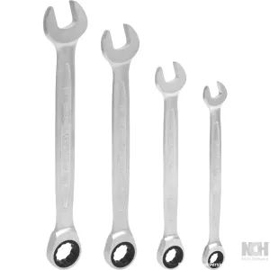 GEARplus U-ringspärrnyckelsats. 4-delar. 10-19 mm