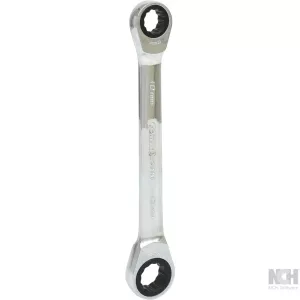 GEARplus dubbel ringspärrnyckel. 10x13mm