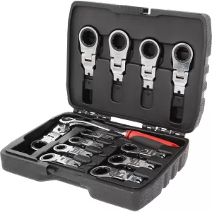 Spärringnyckelsats. 13 delar