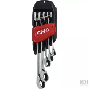 GEARplus® RINGSTOP-U-ringspärrnyckelsats. vinklad. 5-delar