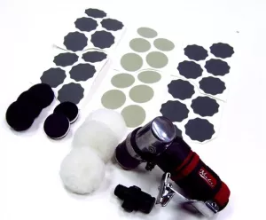 30mm finger slip/poler maskin sats Master Air Tools