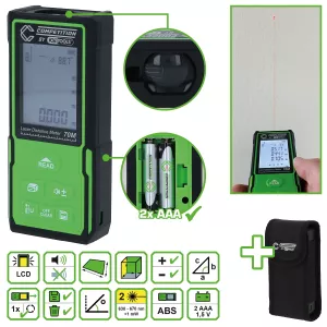 COMPETITION laseravståndsmätare upp till 70 m