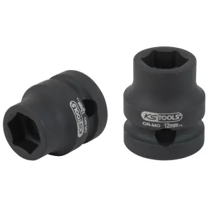 1/2" sexkant-krafthylsa. extra kort 12.0 mm