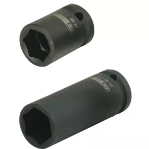 Kraft-hyls-sats för lastbilars hjulbult. 2-delar. 32 mm