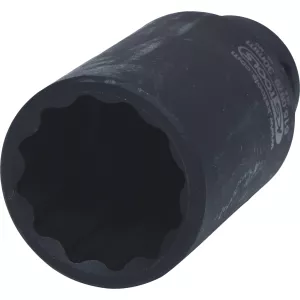 1/2" 12-kant-kraft-hylsa. lång. 30 mm