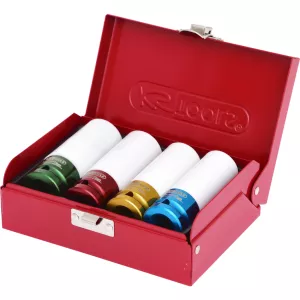 1/2" aluminiumfälgar krafthylssats. 4-delar