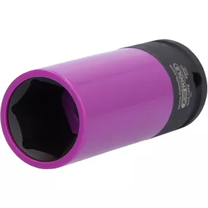 1/2" aluminiumfälg-krafthylsa. lång 23mm