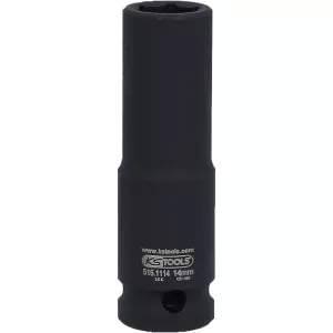 1/2" 6-kants krafthylsa lång 14mm