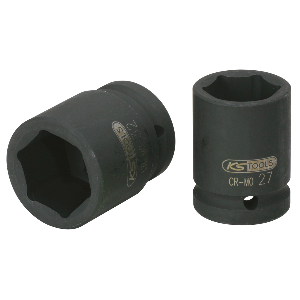 3/4" sexkant-krafthylsa. kort . 1.7/8"
