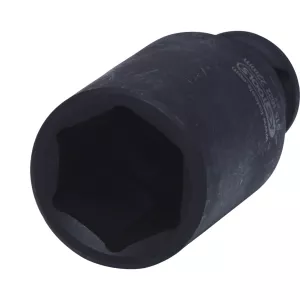 3/8" sexkant-krafthylsa. lång 22mm