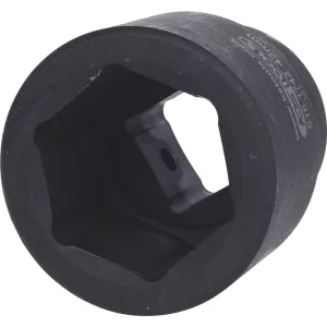 1" sexkant-krafthylsa. kort 42mm