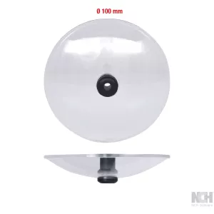 Skyddsplåt för tryckluft-blåsmunstycke. Ø 100 mm