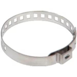 klämmor i rostfritt stål. Ø 21-60mm. 100-pack