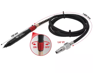 Tryckluft-graveringsstift