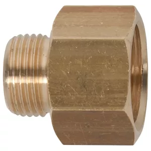 mässing-reduceringsnippel G3/8"AG x G1/2"IG