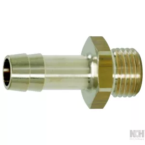 mässing-slangmunstycken med utvändig gängning. 45°. G1/2"AGx13mm