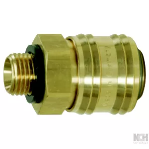 mässing-koppling med utvändig gängning G1/2"AG