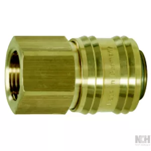 mässingkoppling med invändig gängning G1/2"IG