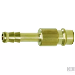 mässing kontaktnippel med slangmunstycke Ø 13mm