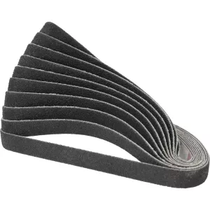 Slipband till tryckluftsdrivna bandslipare. granulering 80