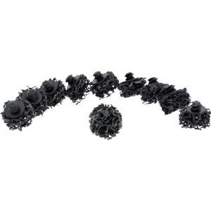 Extra slipkuddar. Ø 26.7 mm. Strip Rad svart. 10-pack