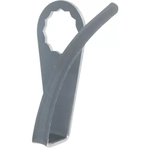 Skrapklinga. böjd. svängd. klingans längd 90mm