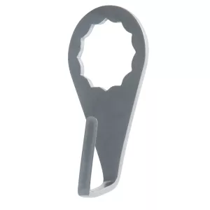 Skrapklinga. böjd. svängd. klingans längd 24mm