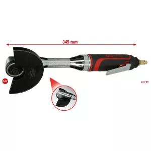 3/8" Tryckluft slip&kap lång. 15.000varv/min