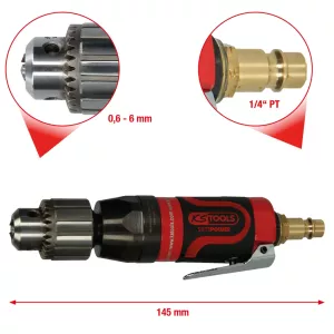 3/8" SlimPOWER mini-tryckluft-stavborrmaskin. 7.000 varv/min