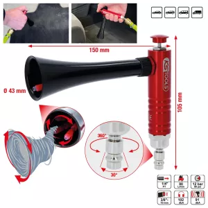 Tryckluft-blåsmunstycke