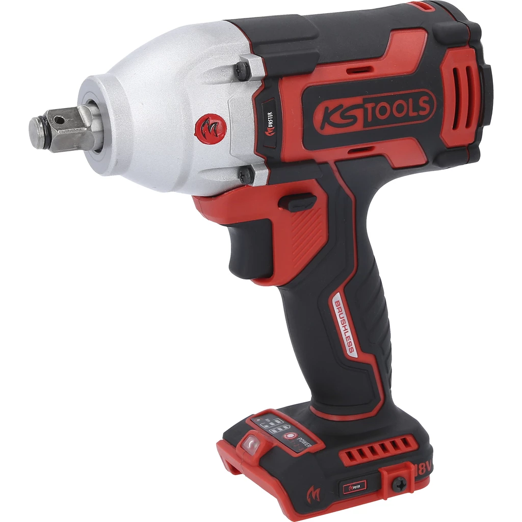 eMONSTER 1/2" Brushless Batteri-mutterdragare. utan batterier och laddare