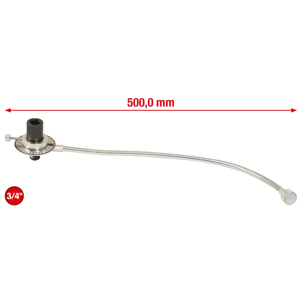 3/4” vridvinkelmätskiva. magnet