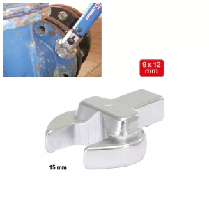 9x12mm insticksnyckel. 15mm
