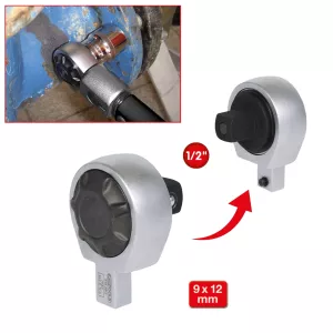 9x12mm instick-spärr. 1/2"