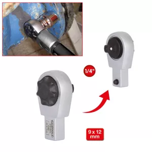 9x12mm instick-spärr. 1/4"