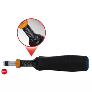 1/4" vridmomentskruvmejsel. 10-120cNm