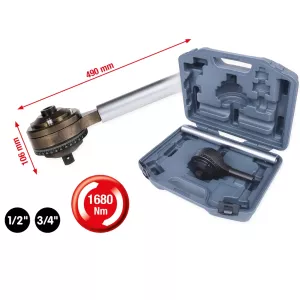 Vridmoment-duplikator 1/2" x 3/4". 1680Nm